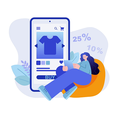 Online Shopping 2D Animation 2d animation clothes consumer customer deal digital shopping discount e commerce ecommerce fashion flat illustration mobile app motion online shopping retail sale shopping app woman