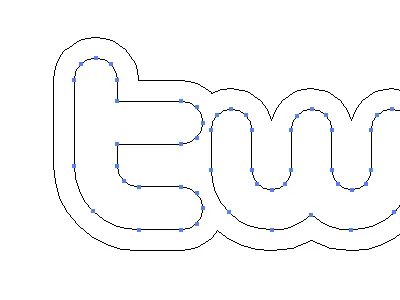 Bring to Front illustrator logo twitter