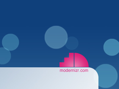 Something Something Modernizr css3 html5 modernizr