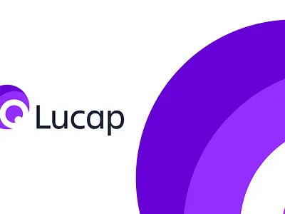 Logotipo Lucap branding design frontend graphic design logo logos logot ui