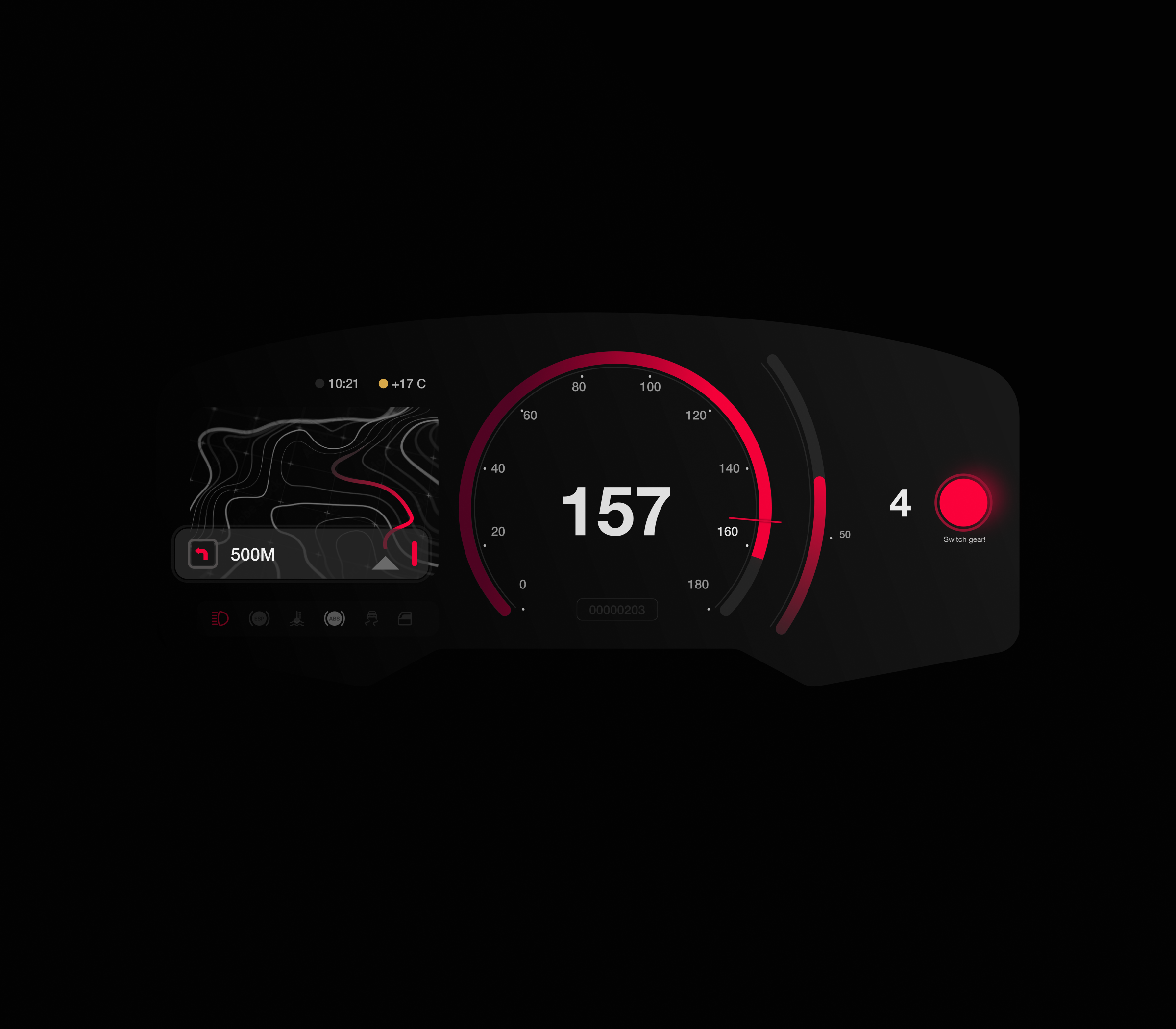 Car interface concept after effects animation auto automotive car cardashboard dashboard design digital interaction interface ui