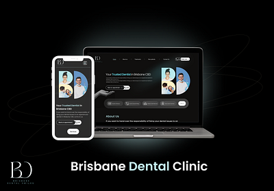 Brisbane Dental Clinic Website case study dental dentist website design figma ui ui ux web design