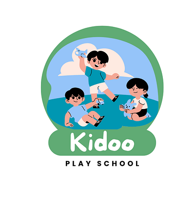 Kidoo Play School design illustration vector