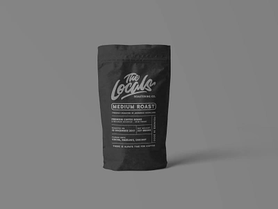 The Locals Roastering Co. - Coffee Packaging Design branding coffee coffee branding coffee packaging custom custom design custom packaging custom typography design graphic graphic design packaging packaging branding packaging design typography typography design