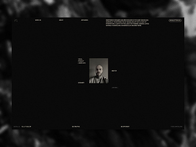 Folio loading animation interactive loading portfolio web