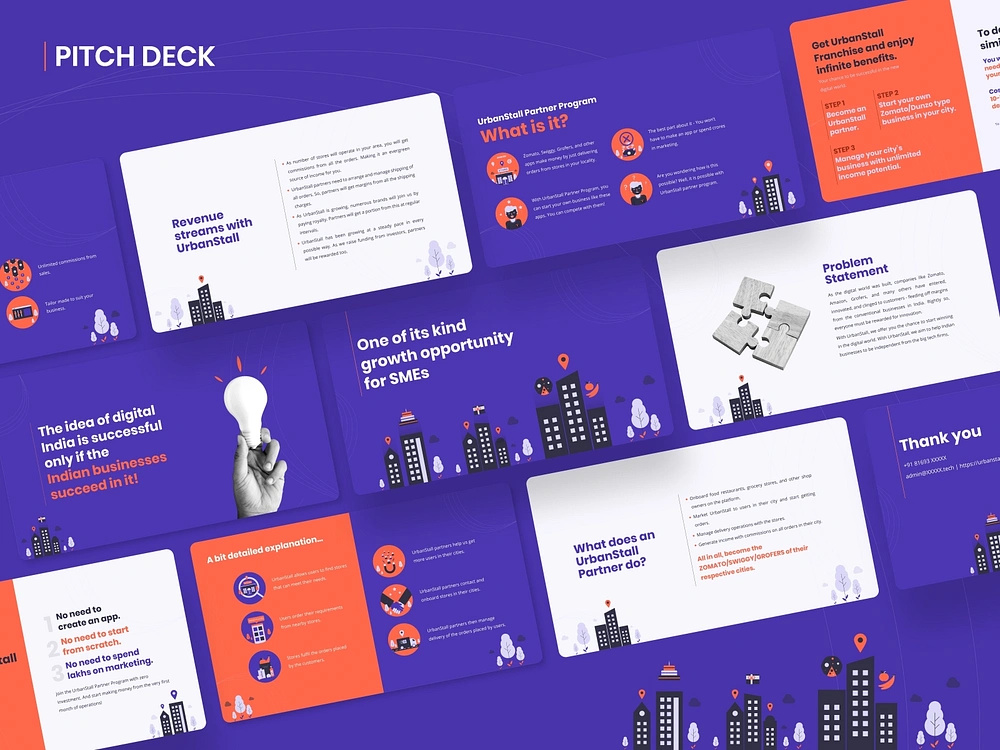 Example of Pitch Deck Design