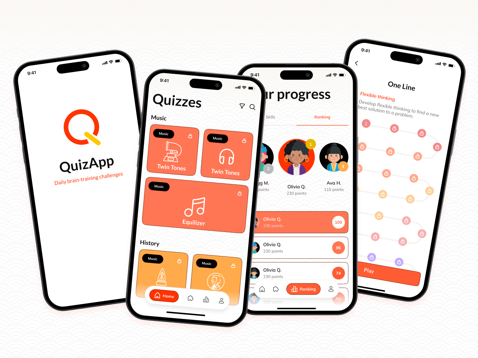 Quiz App - Learning Mobile App by Gabriel Pana on Dribbble