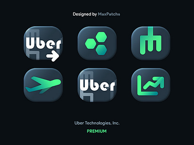 Uber Technologies, Inc. ICONS Redesign branding eats manager fleet flight graphic design icons logo stock uber uber driver uber eats ui ux