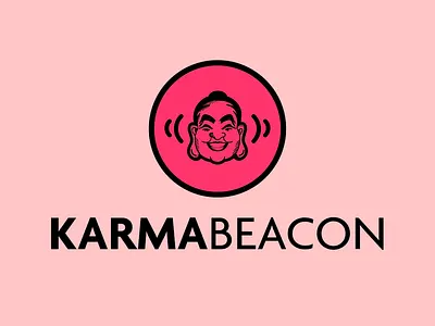 Karma Beacon Logo beacon brand brand identity brand mark branding creative design graphic graphic design identity illustration logo logo mark meditation modern religion spiritual symbol typography visual identity