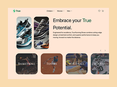 Shoe Branding app branding design ui ux