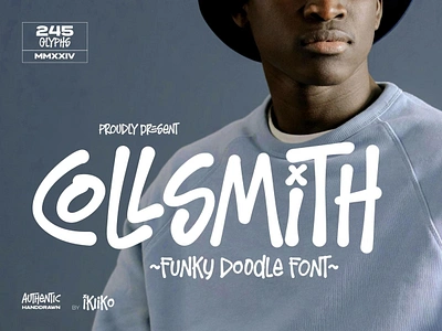 Collsmith — Funky Doodle Font 90s doodle doodle font download font fun fun font funky funky font handdrawn handwriting handwriting font hipster pixelbuddha quirky retro retro font type typeface typography