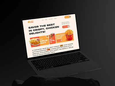 Chicken Restaurant Website branding burger chicken figma food food website design landing page modern design new design trend newly restaurant suvashini daliya template design trend design ui desgin ui ux design web website design