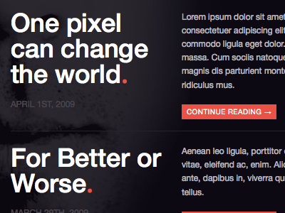 neography - currently in dev. blog grid helvetica layout type typography