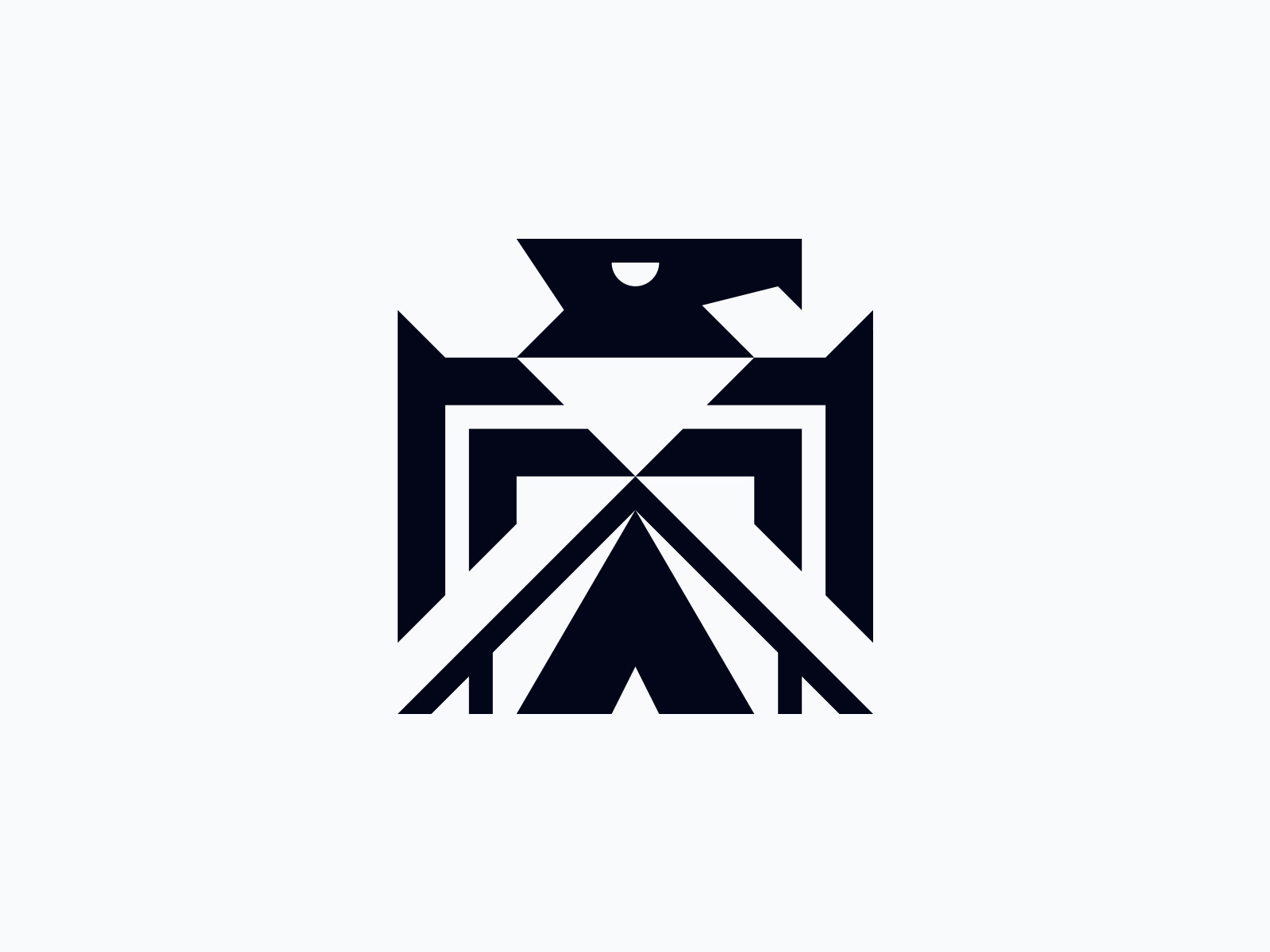 EAGLE animal animal logo bird bird logo bold brandmark eagle eagle logo geometric hawk icon logo mark modern modernism pet pictogram sharp sign symbol