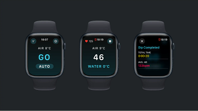 Dip 1.0.4 app apple cold plunge dip fitness healthkit ice bath tracker ui watchos