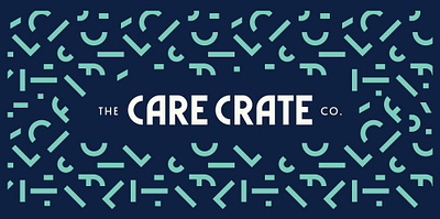 The Care Crate Co. assets brand brand assets branding design graphic design graphics illustration illustrator logo packaging pattern vector