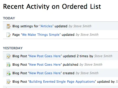 Activity Streams activities harmonyapp stream