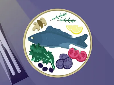 on the planet of food 2d animation art design digital digitalart graphic design illustration motion motion graphics ui