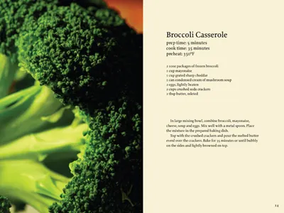 Fond spread 2 book cooking design food recipe