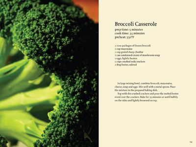 Fond spread 2 book cooking design food recipe