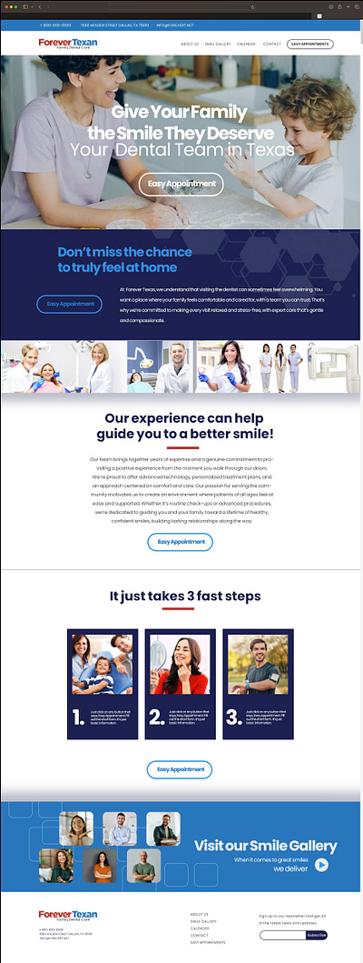 Dental Website mockup web web design