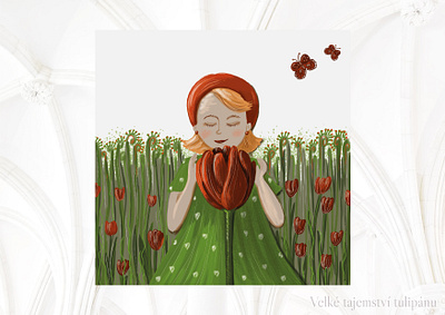 Collection of illustrations on the topic: Botany blueberry botany brunia flowers fly agaric girls illustration pear protea tulip