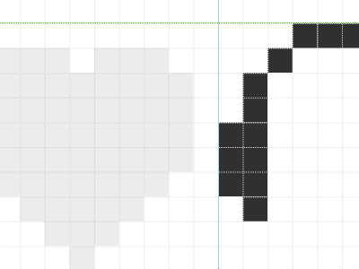 Pixel Icons grid icon pixel