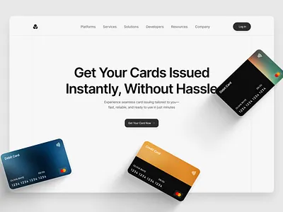 Hero section exploration design landing page ui website