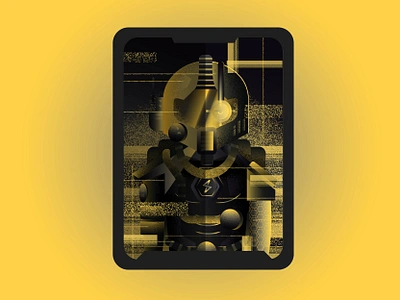 Threat Hunter armor character card character design helmet scuba space helmet spaceman textures