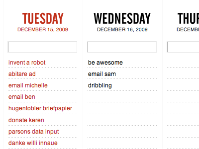 teuxdeux teuxdeux to do