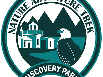 Nature Adventure Trek Logo design graphic design logo design vector