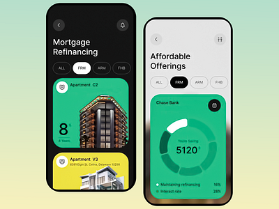 ReHome - Apartment Renting App accommodation finder affordable housing app financial savings app house renting app design loan management mobile app interface mortgage app payment planner personalized house offers real estate real estate app real estate tech rent rent and housing renting renting app ui ux ux ui