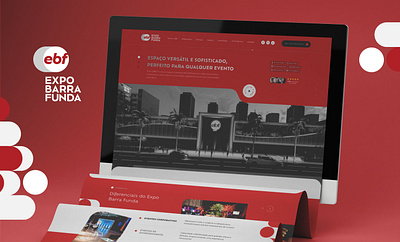 OnePage Expo Barra Funda banner design interface landingpage onepage product service show startup ui ux web web design website