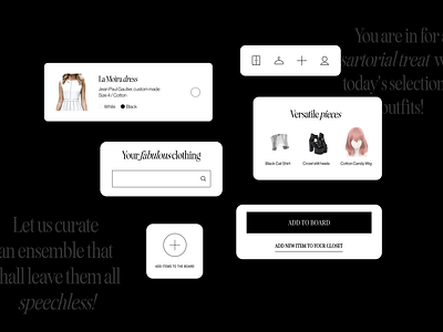 Mobile design for fashion app appdesign components design mobileapp ui ux uxui uxuidesign