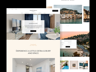 Design of hotel booking website booking hotel ui ux uxui uxuidesign webdesign website