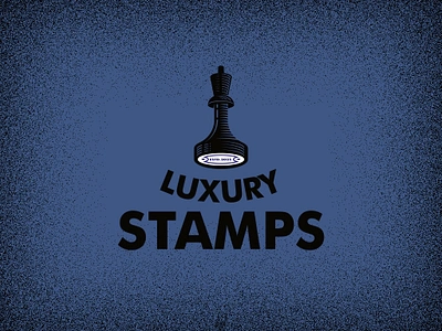 LUXURY STAMPS chess print printing queen stamp