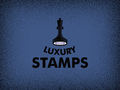 LUXURY STAMPS chess print printing queen stamp