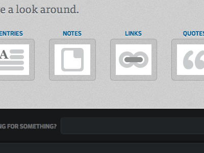 A peek into the redesign of my site icons