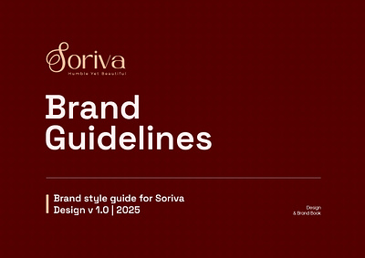 Brand Guidelines, Brand Style Guide best branding best logo bestbrand identity brand guidelines brand identity brand style guide branding clothing clothing brand fashion brand fashion logo graphic design guidelines letter mark logo logo logo mark logo type mahedigfx soriva topbrand guidelines