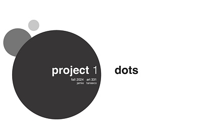 Dots: Compositional Design Study adobe indesign composition design graphic design indesign