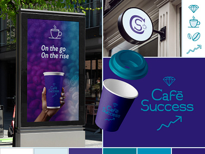 Cafe Success Branding adobe illustrator graphic design hand lettering lettering