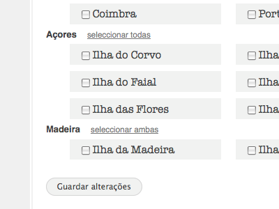 A Filter form... copywriting css detail filter form serif