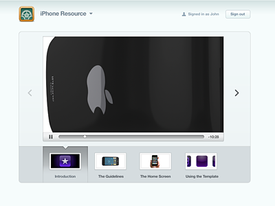 Pico Preview clean iconresource iphoneresource movie thumbnails white