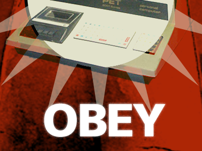 OBEY poster retro