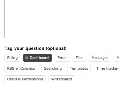 37signals Answers tagging tags