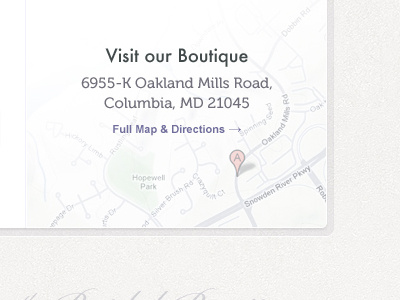 Map & Address ad info map texture