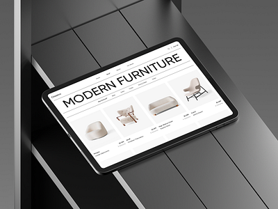 Classico E-commerce Furniture Shop clean ecommerce furniture furniture landingpage furniture web furniture website interior landing page layout minimalist online shop online store shop web shopify store web web design webdesign website