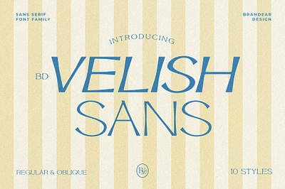 BD Velish Sans design font fontdesign graphic design logo typedesign typeface typography