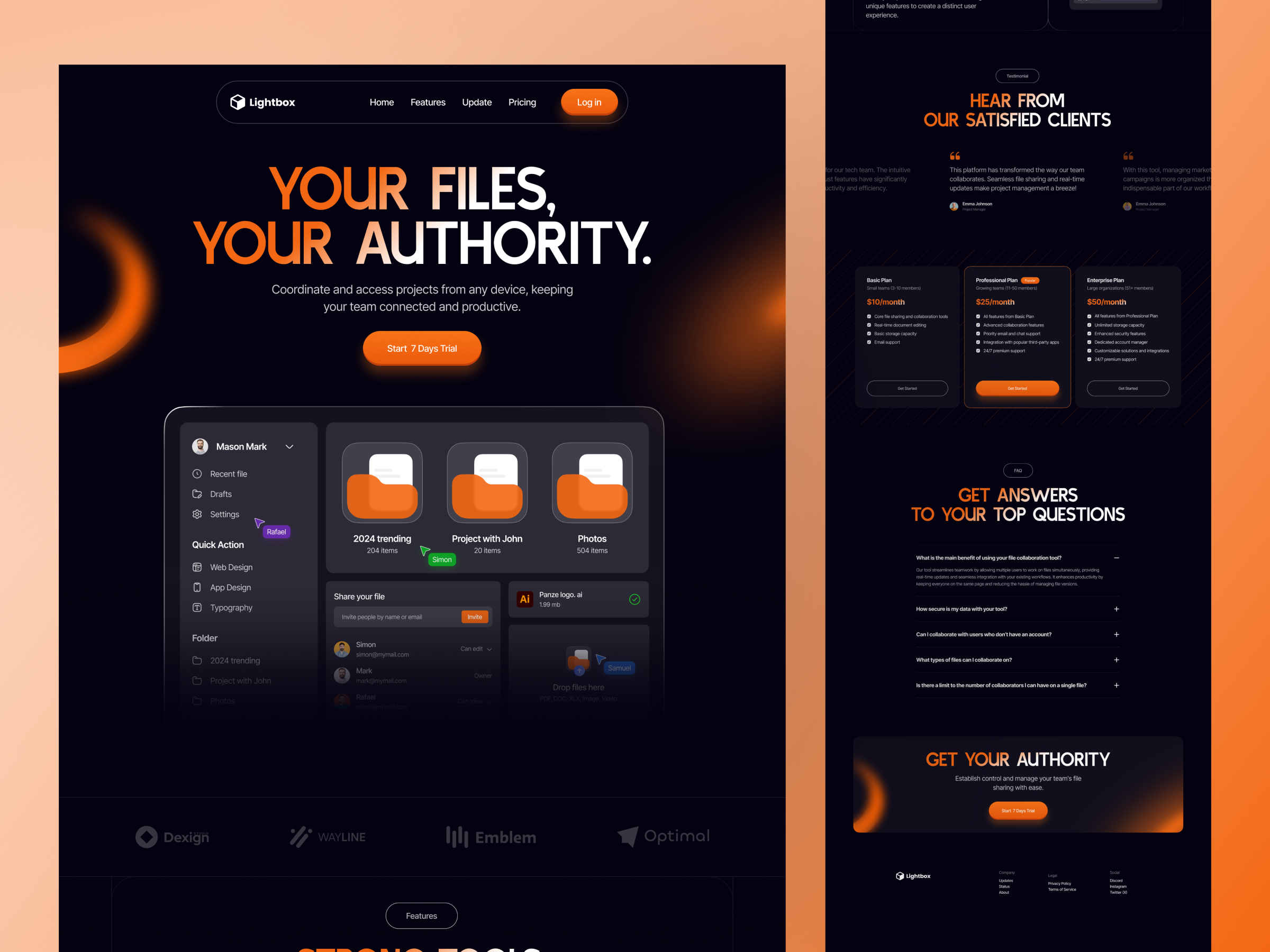 Example of Stunning Website UI/UX Design