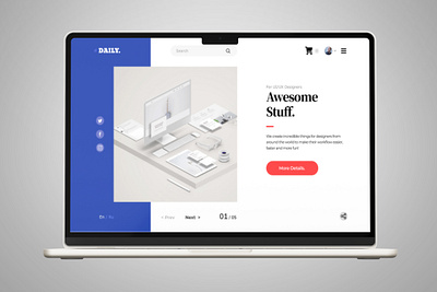 Landing Page ui